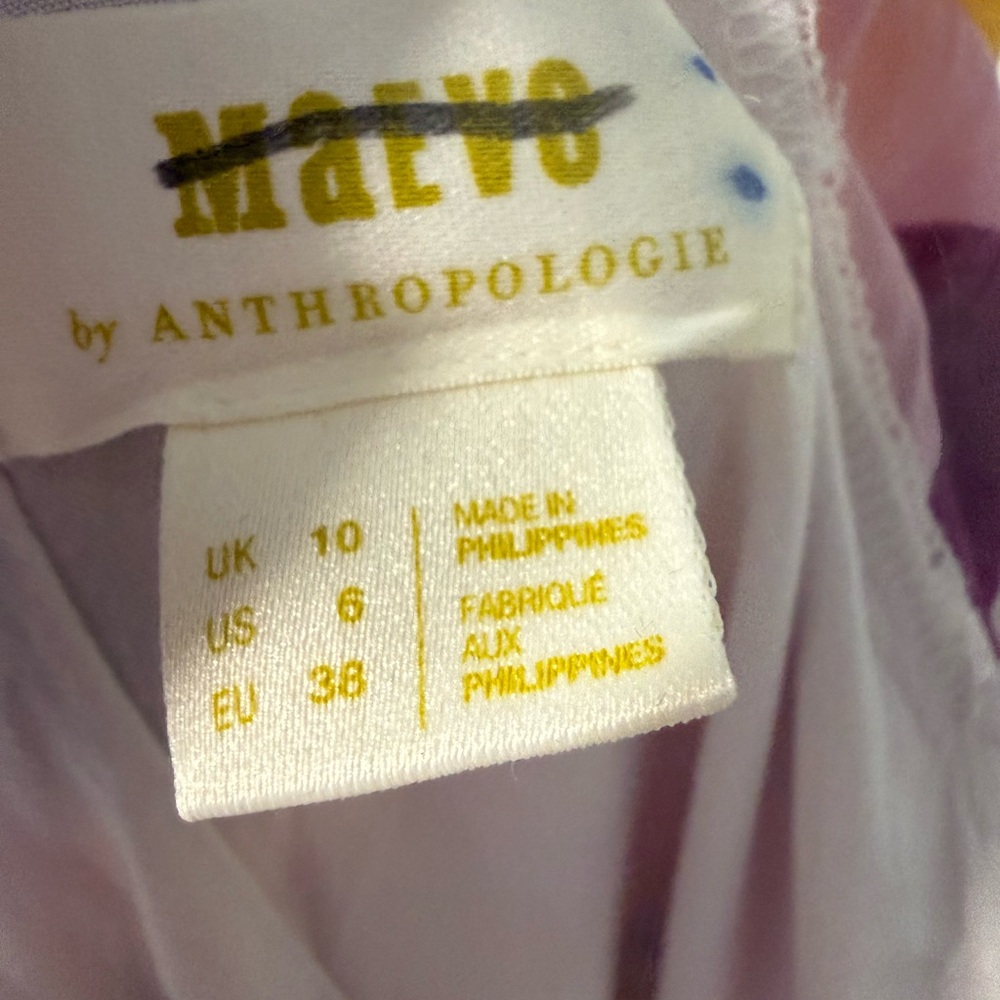 Maeve by Anthropologie Pink and Yellow Floral Maxi Dress - Picture 4 of 14